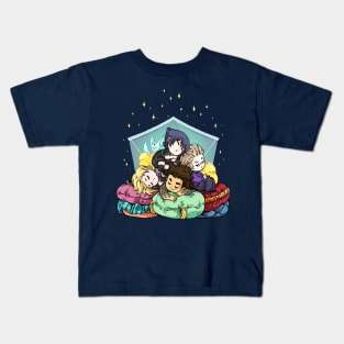 FFXV sleep pile Kids T-Shirt